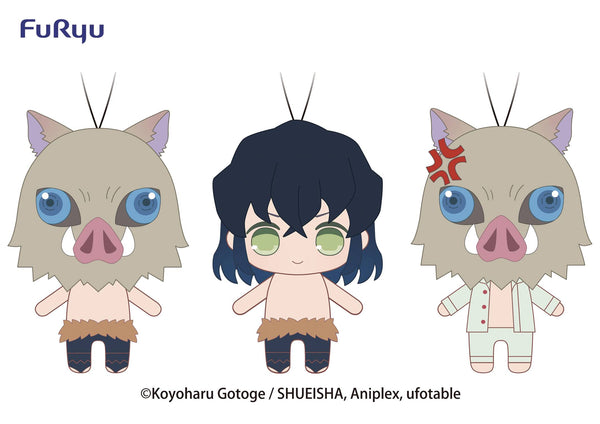 Demon Slayer: Kimetsu no Yaiba Inosuke Set of 3 Plush