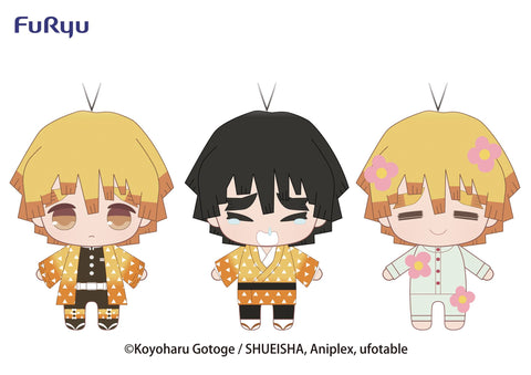 Demon Slayer: Kimetsu no Yaiba Zenitsu Set of 3 Plush