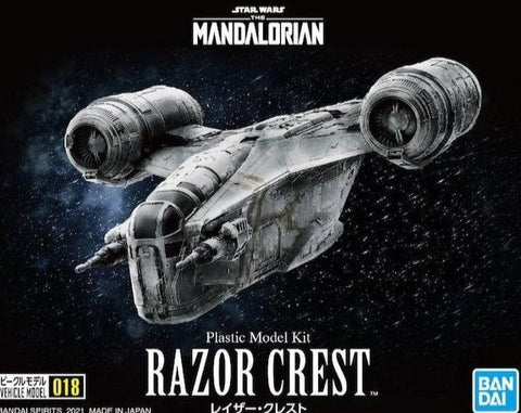 Vehicle Model #018 The Mandalorian Razor Crest Model Kit