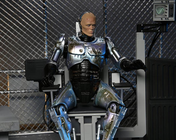 RoboCop - Ultimate Battle Damaged RoboCop with Chair