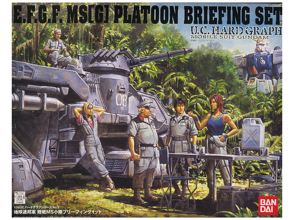 1/35 HGUC E.F.G.F. MS[G] Platoon Briefing Set