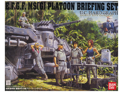 1/35 HGUC E.F.G.F. MS[G] Platoon Briefing Set