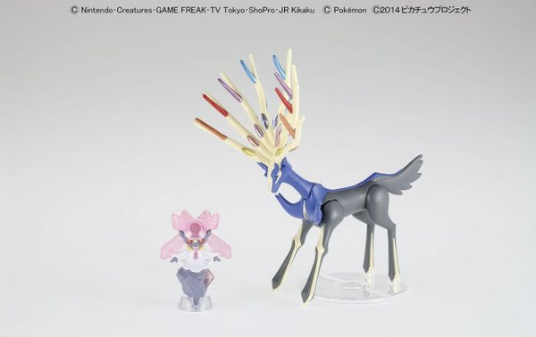 Pokemon Plamo Collection Xerneas & Diancie Set