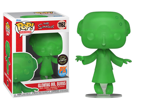1162 The Simpsons - Mr. Burns (Glowing) PX Previews Exclusive (Chase)