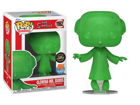 1162 The Simpsons - Mr. Burns (Glowing) PX Previews Exclusive (Chase)