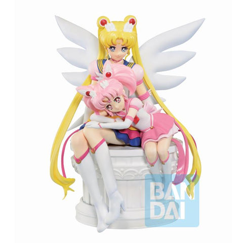 Sailor Moon Eternal Ichibansho: Eternal Sailor Moon & Eternal Sailor Chibi Moon Figure