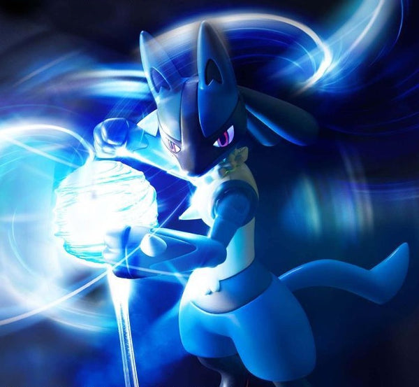 Pokemon Riolu & Lucario Model Kit Set