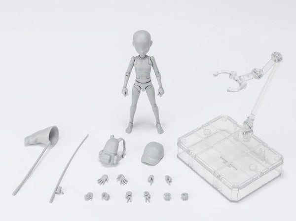 S.H.Figuarts - Body Kun - Ken Sugimori Edition DX Set (Gray Color Ver.)