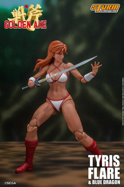 Golden Axe: Tyris Flare & Blue Dragon 1/12 Scale Figure Set
