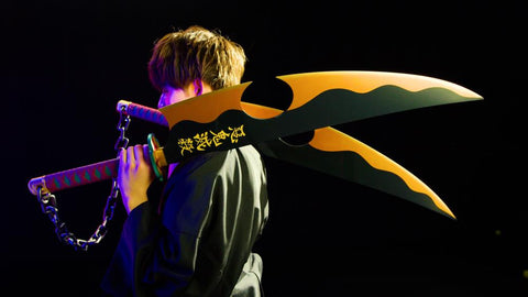 Demon Slayer: Kimetsu no Yaiba Proplica - Tengen Uzui's Nichirin Swords