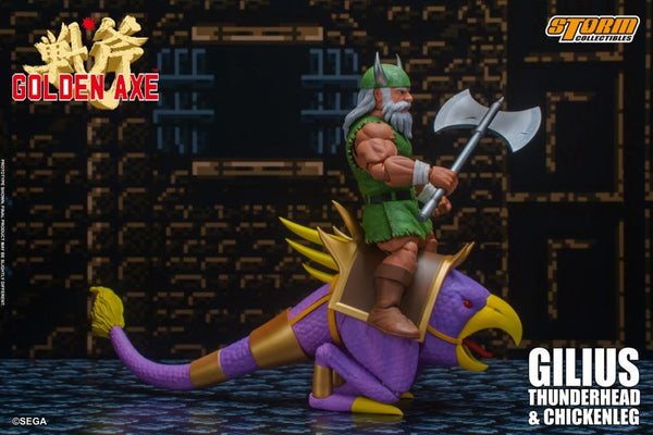 Golden Axe: Gilius Thunderhead & Chickenleg 1/12 Scale Figure Set