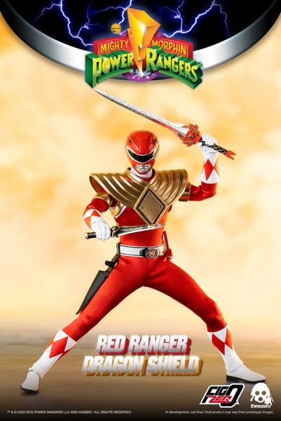 Mighty Morphin Power Rangers FigZero Dragon Shield Red Ranger 1/6 Figure