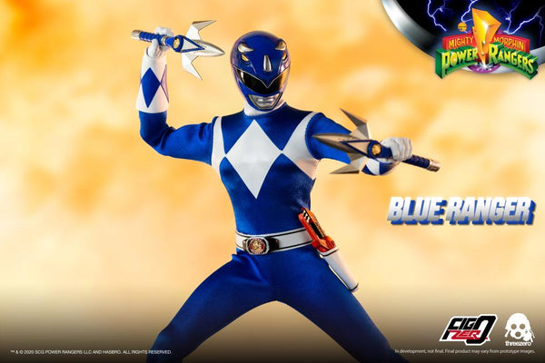 Mighty Morphin Power Rangers FigZero Blue Ranger 1/6 Figure