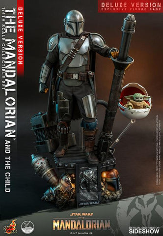 Star Wars The Mandalorian: The Mandalorian and The Child Deluxe 1/4 Scale Figure QS017