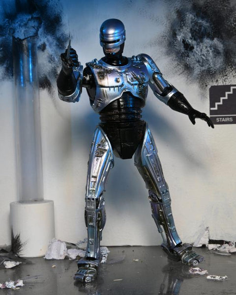 RoboCop - Ultimate Battle Damaged RoboCop with Chair