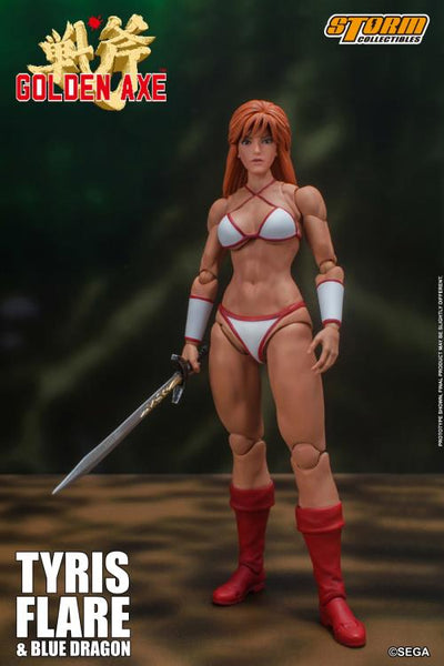 Golden Axe: Tyris Flare & Blue Dragon 1/12 Scale Figure Set