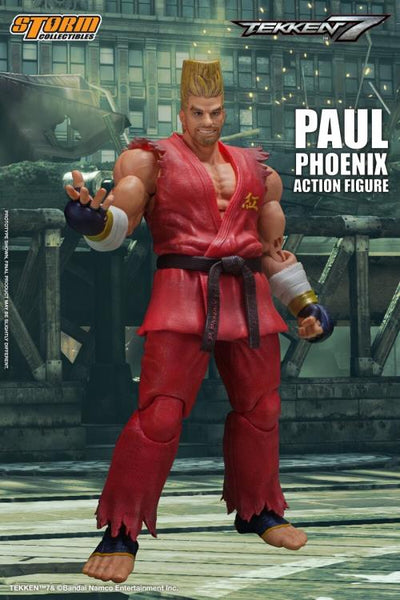 Tekken 7: Paul Phoenix 1/12 Scale Figure