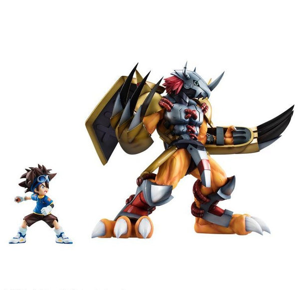 Digimon Adventure Wargreymon & Taichi G.E.M. PVC Figure