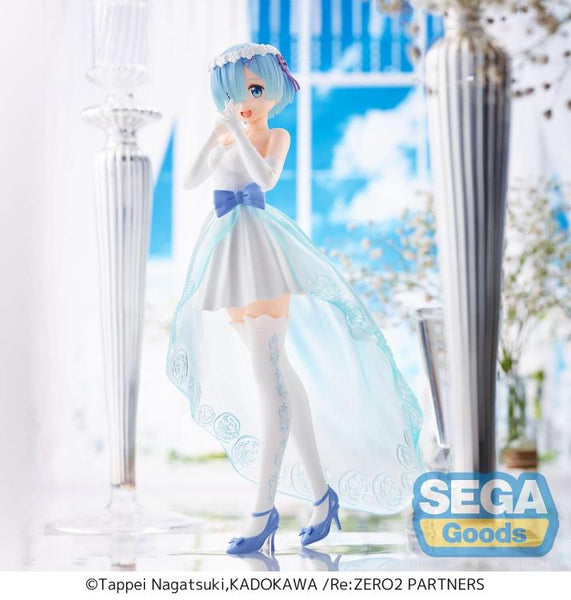 Re Zero: Rem Wedding Dress Figure