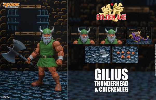 Golden Axe: Gilius Thunderhead & Chickenleg 1/12 Scale Figure Set
