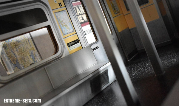 Subway Car (2.0) 1/12 Scale Pop-Up Diorama