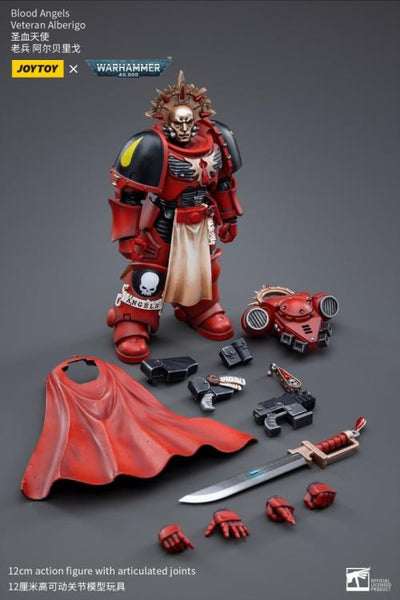 Warhammer 40K Blood Angels Veteran Alberigo 1/18 Scale Figure