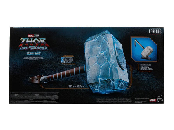 Marvel Legends Avengers Gear Thor: Love and Thunder Mjolnir Electronic Hammer