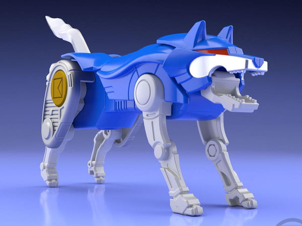 Super Mini-Pla Mighty Morphin Alien Rangers Ninja Megazord & White Ninja Falconzord Model Kit