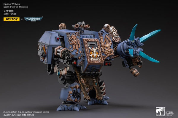 Warhammer 40K Space Wolves Bjorn The Fell-Handed  1/18 Scale Figure