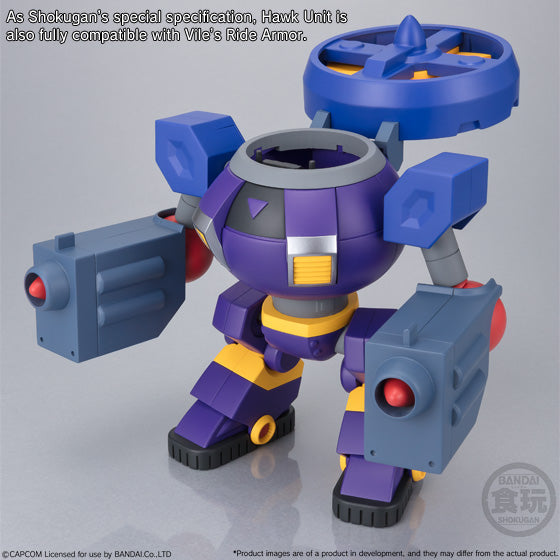 Super Mini-Pla Mega Man Vile's Ride Armor & Hawk Unit Model Kit