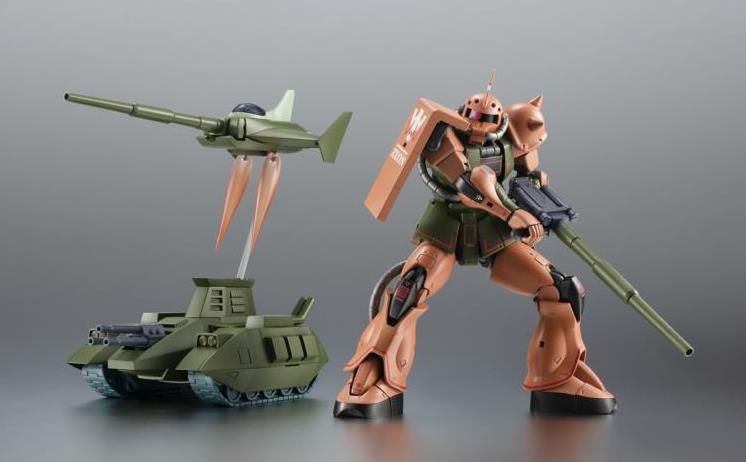 RS MS-06FS Zaku II Garma's Custom Model and Magella Attack P-Bandai Exclusive