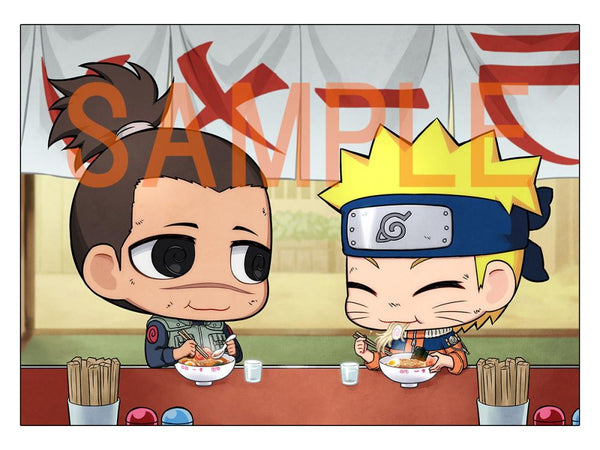 Naruto Chimi Mega Umino Iruka & Uzumaki Naruto