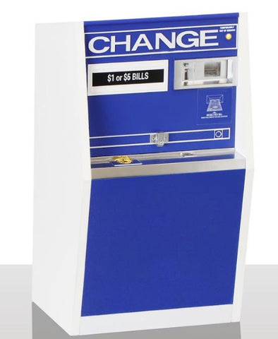 RepliTronics 1/6 Scale Arcade Change Machine USB Charging Station (Blue and White)