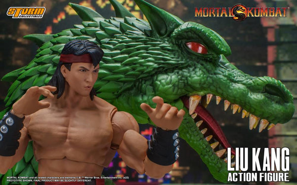 Mortal Kombat VS Series: Liu Kang and Dragon 1/12 Scale Figure