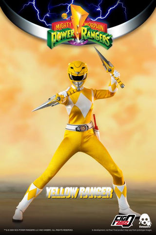 Mighty Morphin Power Rangers FigZero Yellow Ranger 1/6 Figure