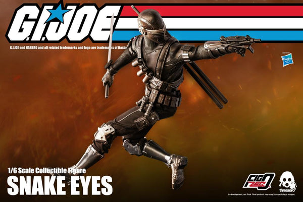 G.I. Joe FigZero Snake Eyes 1/6 Figure