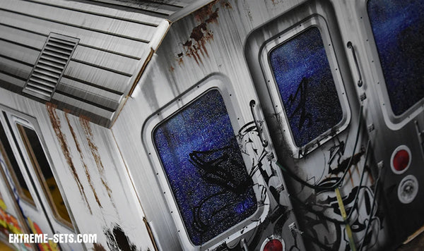 Subway Car (2.0) 1/12 Scale Pop-Up Diorama