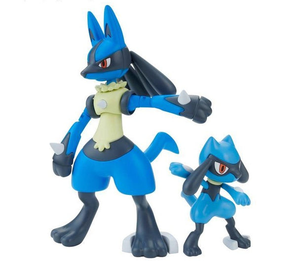 Pokemon Riolu & Lucario Model Kit Set
