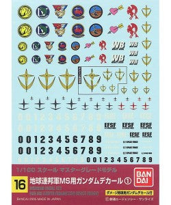 Gundam Decal 016 - Earth Federation Space Force