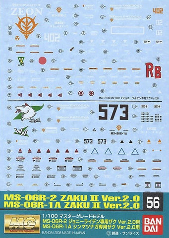 Gundam Decal 056 - Johnny Ridden