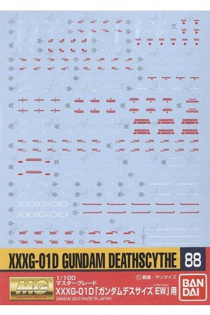 Gundam Decal 088 - MG Gundam Deathscyth EW