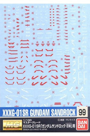 Gundam Decal 099 - MG Sandrock EW