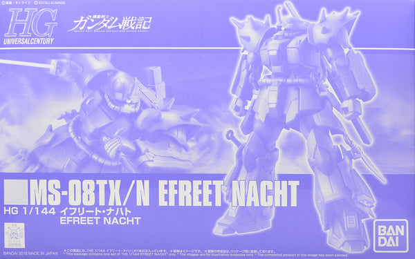 HGUC Efreet Nacht Exclusive Model Kit - P-Bandai