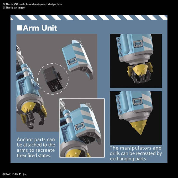 1/72 Sakugan HG Big Tony (Gagumber Memempu Custom)