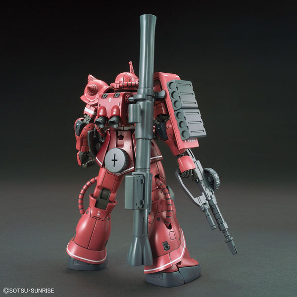 HG#024 Zaku II Principality of ZEON Char Aznable`s Mobile Suits Red Comet Ver.