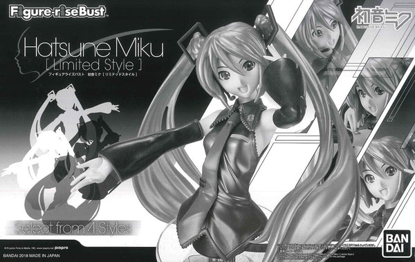 Figure-Rise Bust Hatsune Miku Vocaloid Model Kit (Limited Style Ver.)