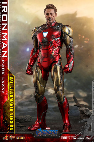 Avengers: Endgame - Iron Man Mark LXXXV (Battle Damaged Version) MMS543-D33B