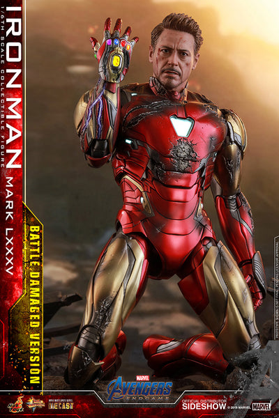 Avengers: Endgame - Iron Man Mark LXXXV (Battle Damaged Version) MMS543-D33B