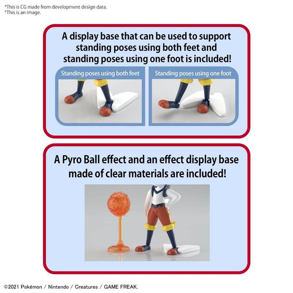 Pokemon Plamo Collection 50 Cinderace