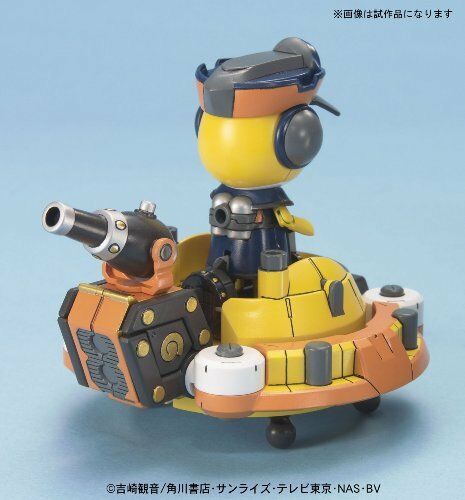 Keroro Gunso Plamo Collection Sgt. Frog Deep-sea King Kururu + Kuru Arm